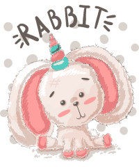 Carrot Unicorn Rabbit